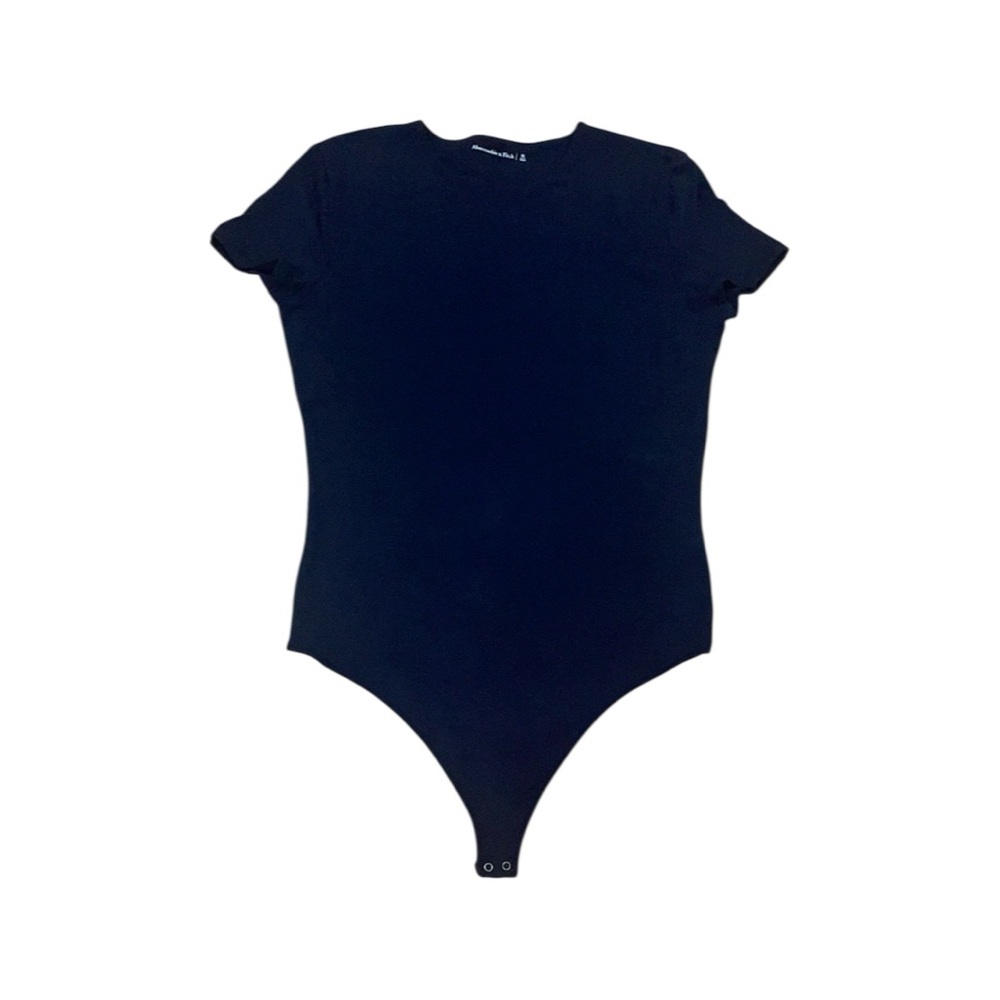 Abercrombie and fitch navy tee shirt bodysuit